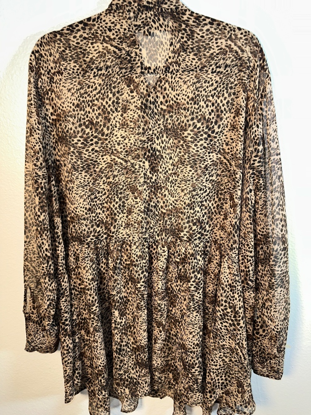 Slightly Sheer Size 24 babydoll top